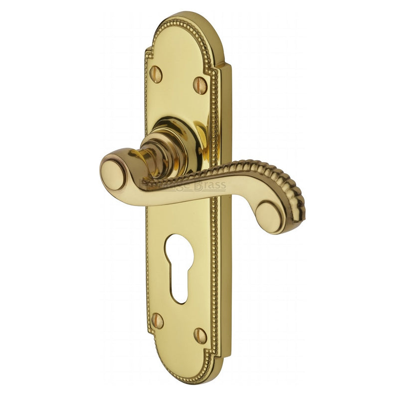 M.Marcus Adam Euro Handles - Polished Brass