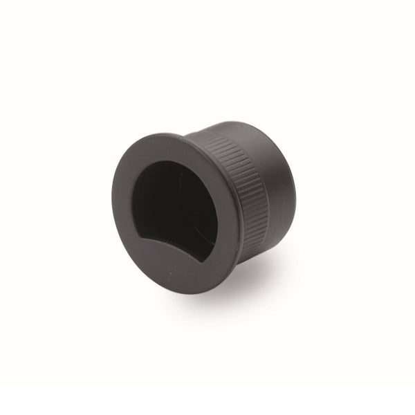 M.Marcus Flush Edge Pull Handle 30mmØ - Black