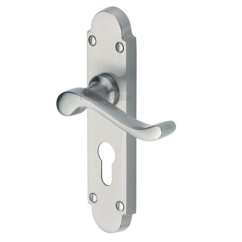 M.Marcus Savoy Euro Handles - Satin Chrome