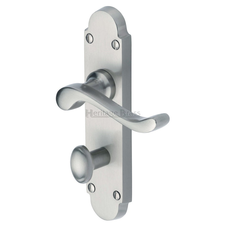 M.Marcus Savoy Bathroom Handles - Satin Chrome