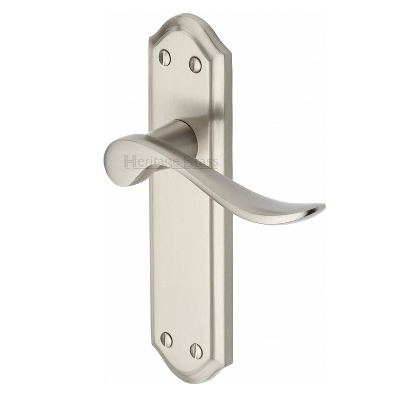 M.Marcus Sandown Latch Handles - Satin Nickel