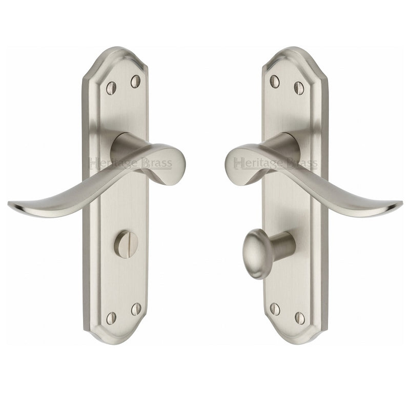 M.Marcus Sandown Bathroom Handles - Satin Nickel