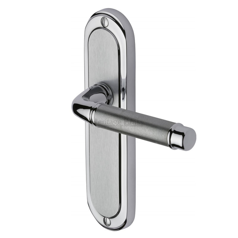 M.Marcus Saturn Latch Handles - Apollo Finish