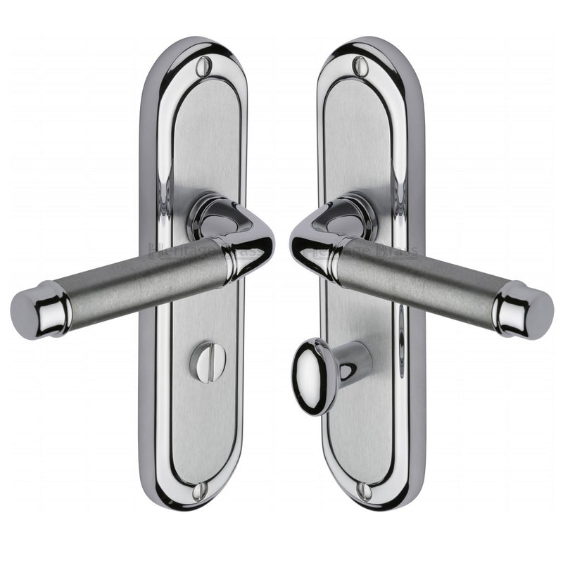 M.Marcus Saturn Bathroom Handles - Apollo Finish