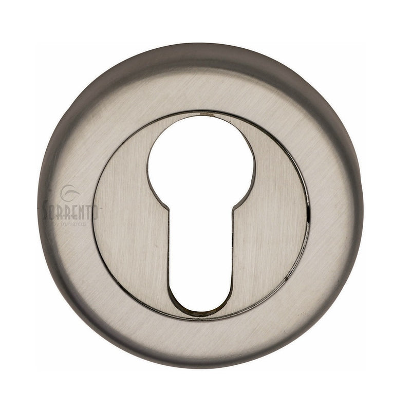 Sorrento Euro Escutcheon 53mmØ - Satin Nickel