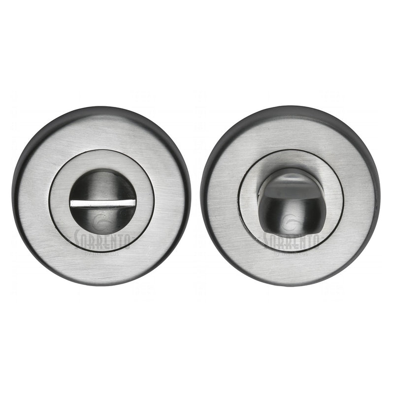 Sorrento Bathroom Turn & Release 53mmØ - Satin Chrome