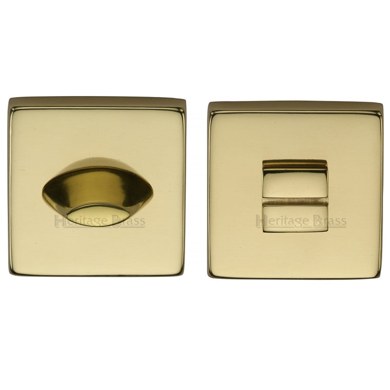 M.Marcus Square Bathroom Turn & Release - Polished Brass