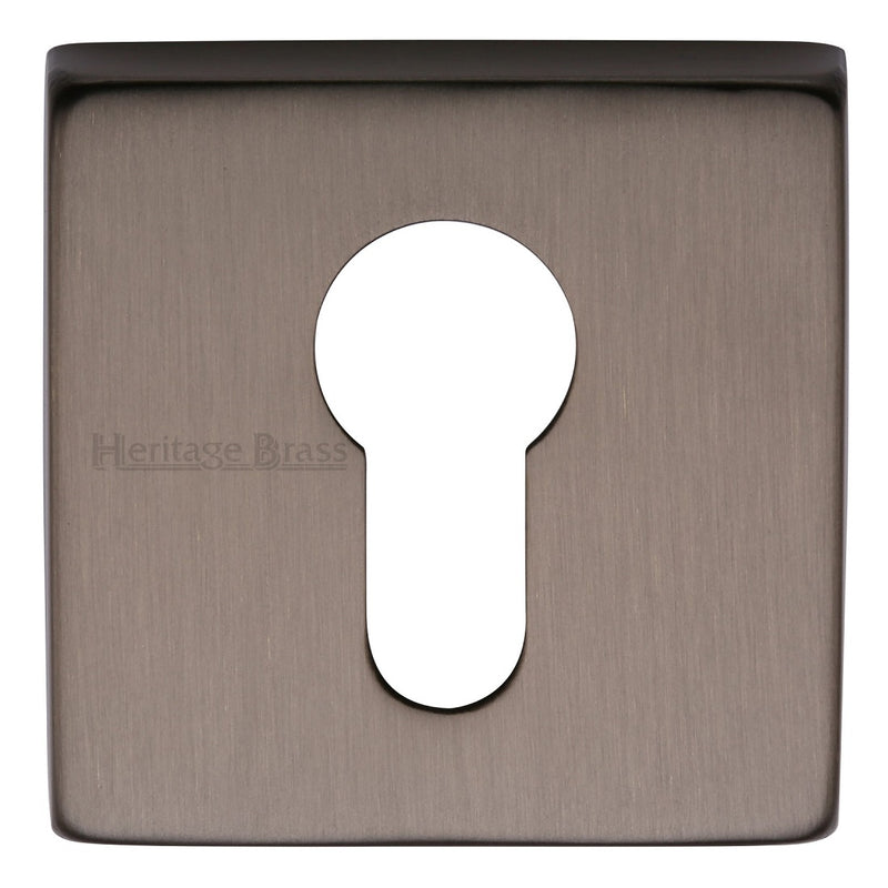 M.Marcus Square Euro Escutcheon - Matt Bronze