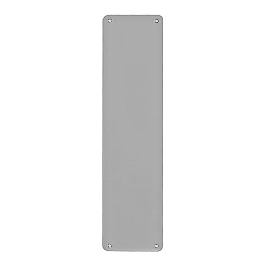 Stronghold Direct Finger Plate 450mm x 75mm - Grade 304 Satin Stainless Steel