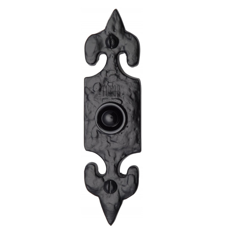 M.Marcus Tudor Bell Push - Tudor Black Iron