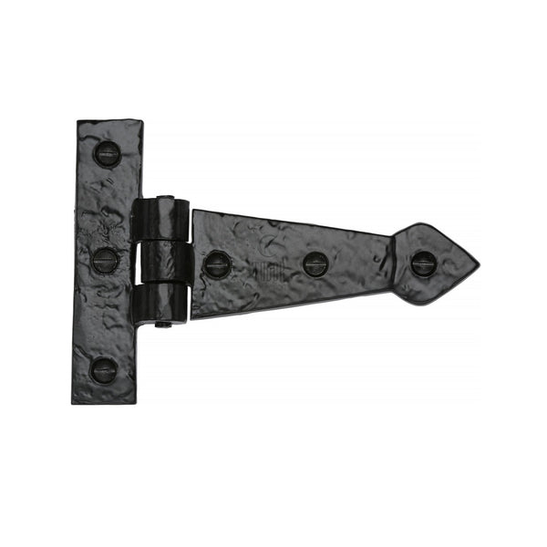 M.Marcus Tudor Dummy Hinge - 128mm - Tudor Black Iron