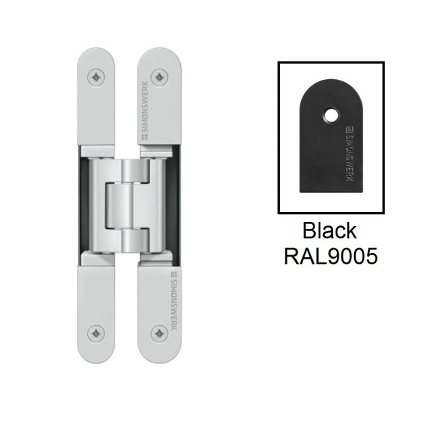 Simonswerk Tectus TE240 3D Concealed Hinge - Black RAL9005 **WHILE STOCKS LAST**