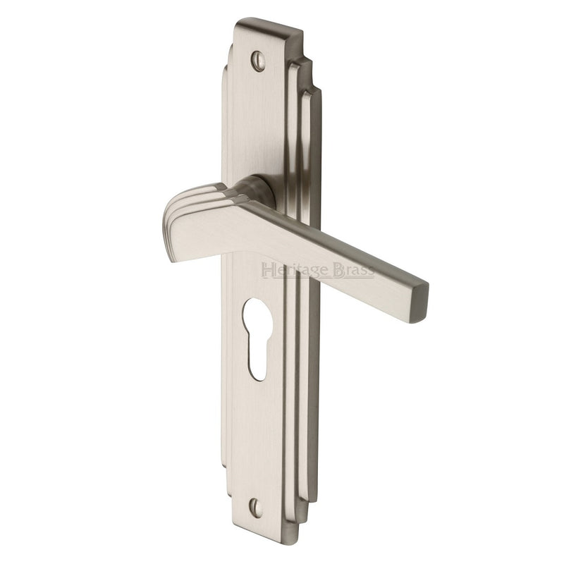 M.Marcus Tiffany Euro Handles - Satin Nickel