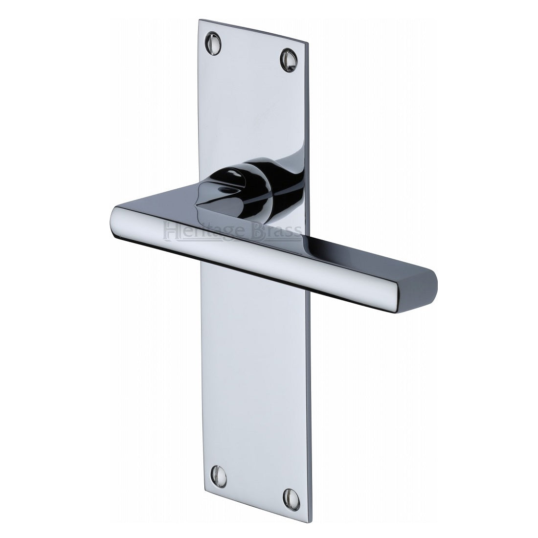 M.Marcus Trident Latch Handles Polished Chrome