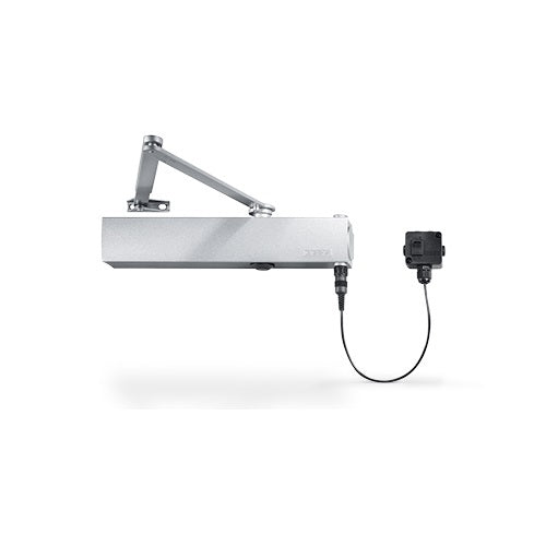 GEZE TS4000EFS EN1-6 Hold Open / Free Swing E-Mag Door Closer - Silver