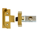 Union 2650 Rebated Tubular Latch - 64.5mm (2.5") Case - 44mm Backset - Brass