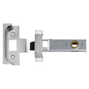 Union 2650 Rebated Tubular Latch - 80mm (3") Case - 57mm Backset - Silver