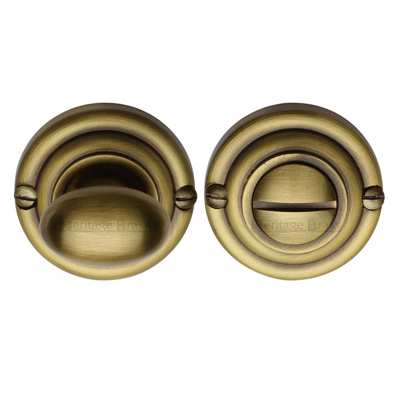 M.Marcus Bathroom Turn & Release 45mmØ - Antique Brass