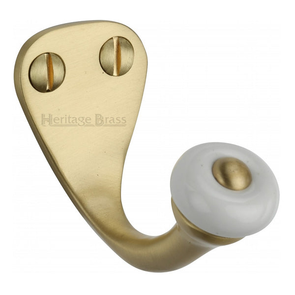 M.Marcus Robe Hook - Satin Brass