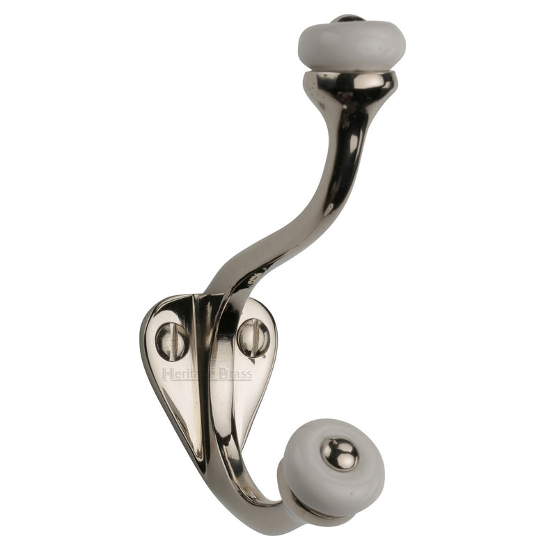 M.Marcus Hat and Coat Hook - Polished Nickel