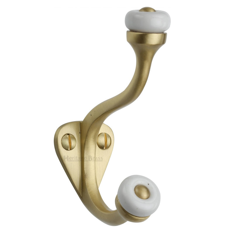 M.Marcus Hat and Coat Hook - Satin Brass