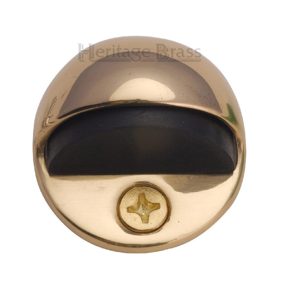 M.Marcus Shielded Door Stop - Polished Brass