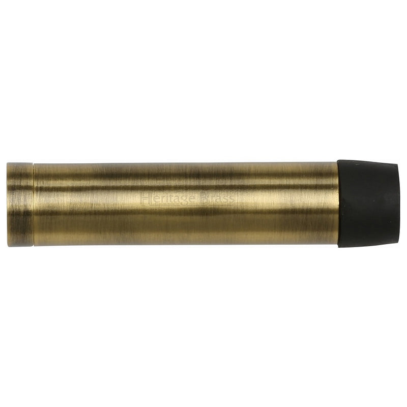 M.Marcus 64mm Cylinder Wall Mounted Door Stop - Antique Brass