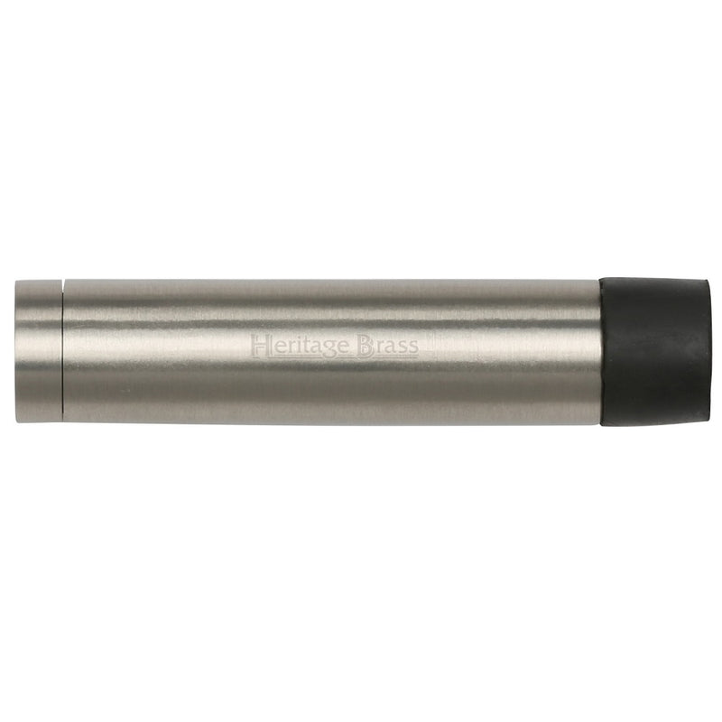 M.Marcus 76mm Cylinder Wall Mounted Door Stop - Satin Nickel