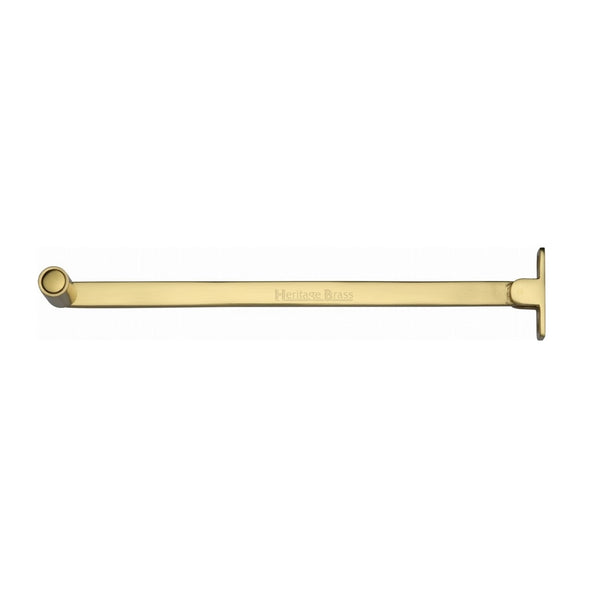 M.Marcus Roller Arm Stay 254mm (10") - Polished Brass