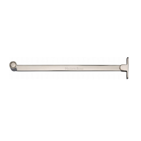 M.Marcus Roller Arm Stay 254mm (10") - Polished Nickel