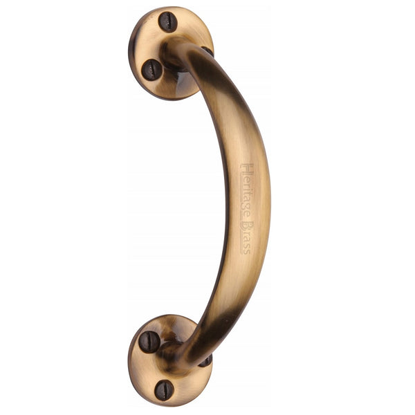 M.Marcus Bow Pull Handle 152mm - Antique Brass 