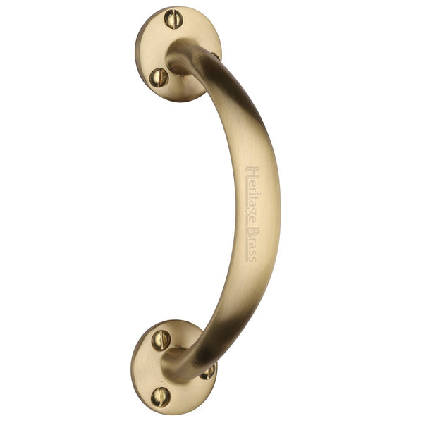 M.Marcus Bow Pull Handle 152mm - Satin Brass 