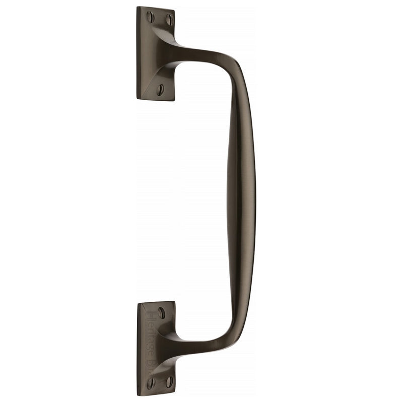 M.Marcus Cranked Pull Handle 253mm - Matt Bronze