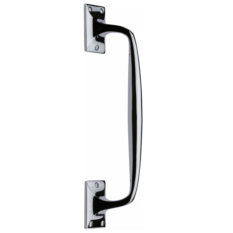 M.Marcus Cranked Pull Handle 310mm - Polished Chrome