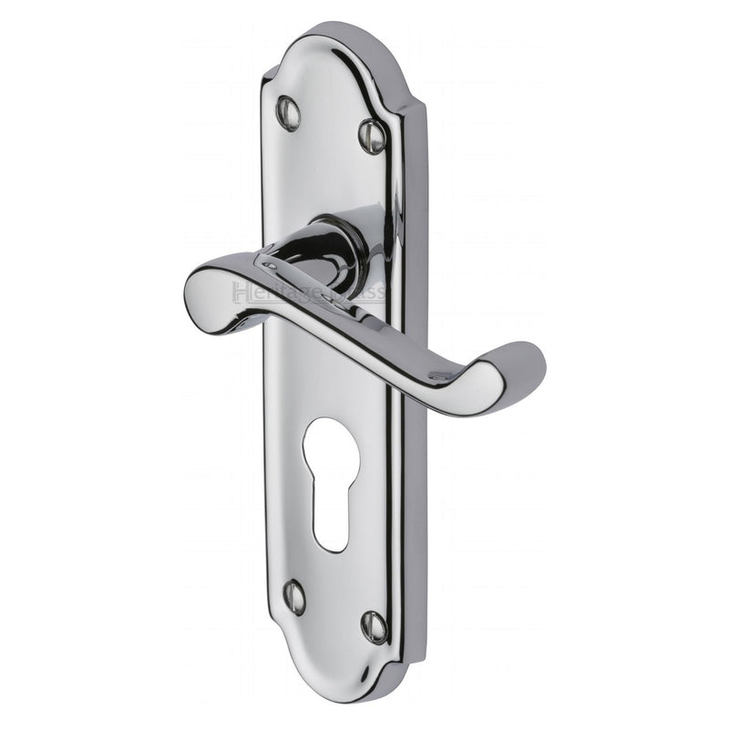 M.Marcus Meridian Euro Handles - Polished Chrome