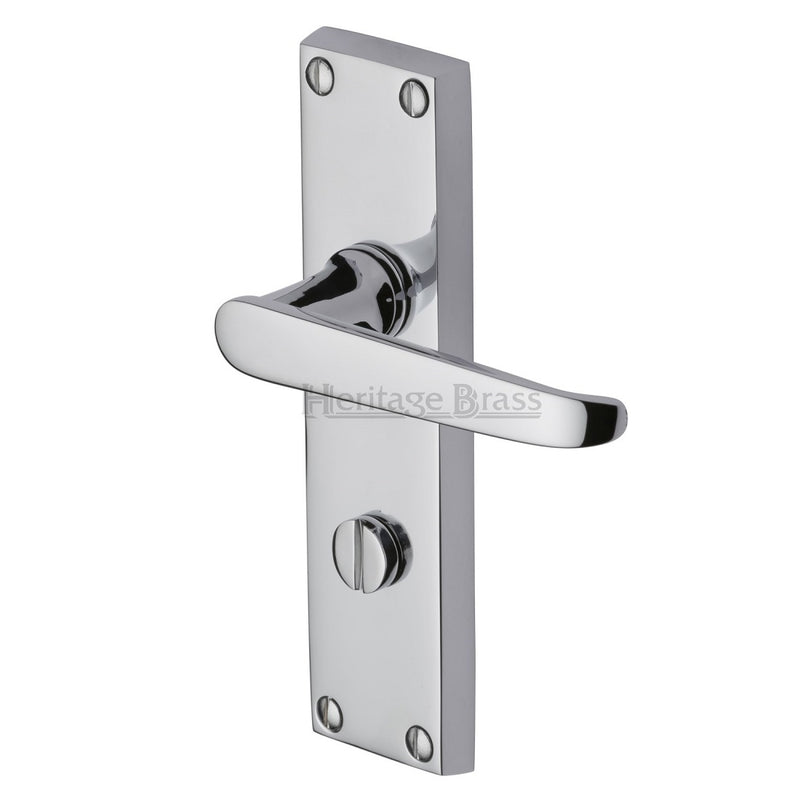 M.Marcus Victoria Bathroom Handles - Polished Chrome