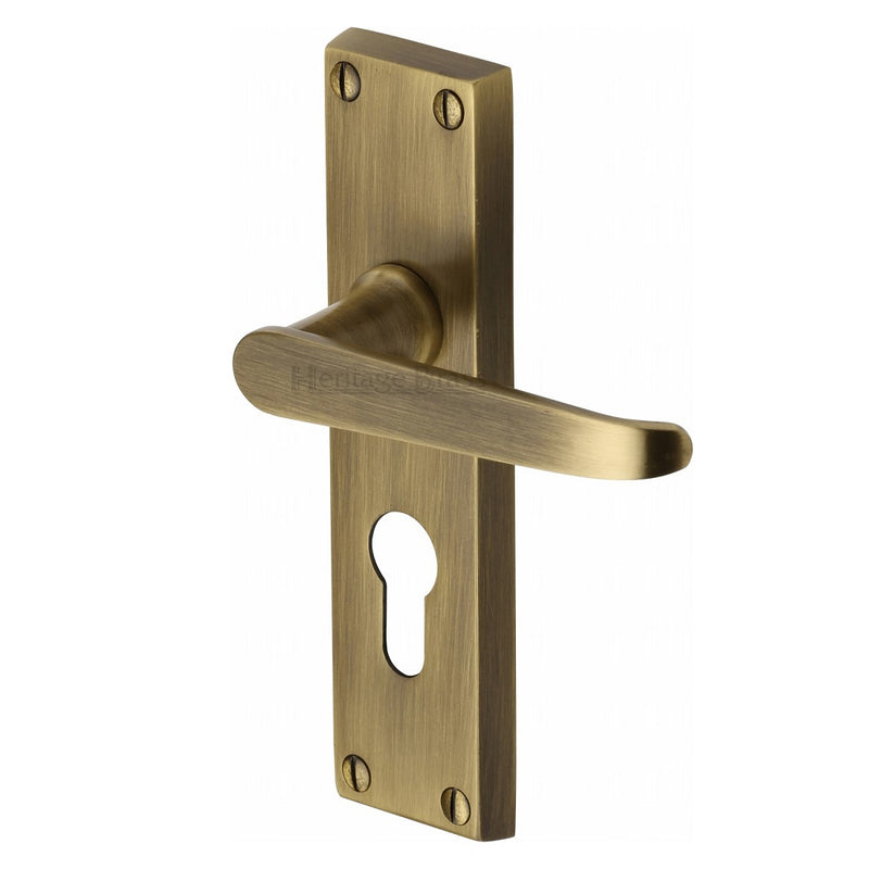 M.Marcus Victoria Euro Handles - Antique Brass