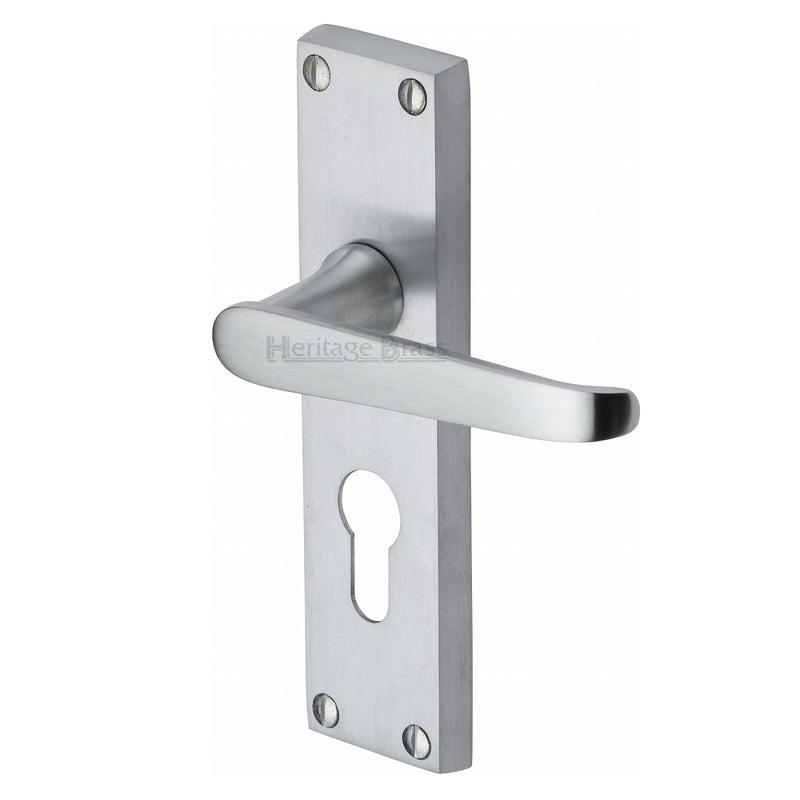 M.Marcus Victoria Euro Handles - Satin Chrome