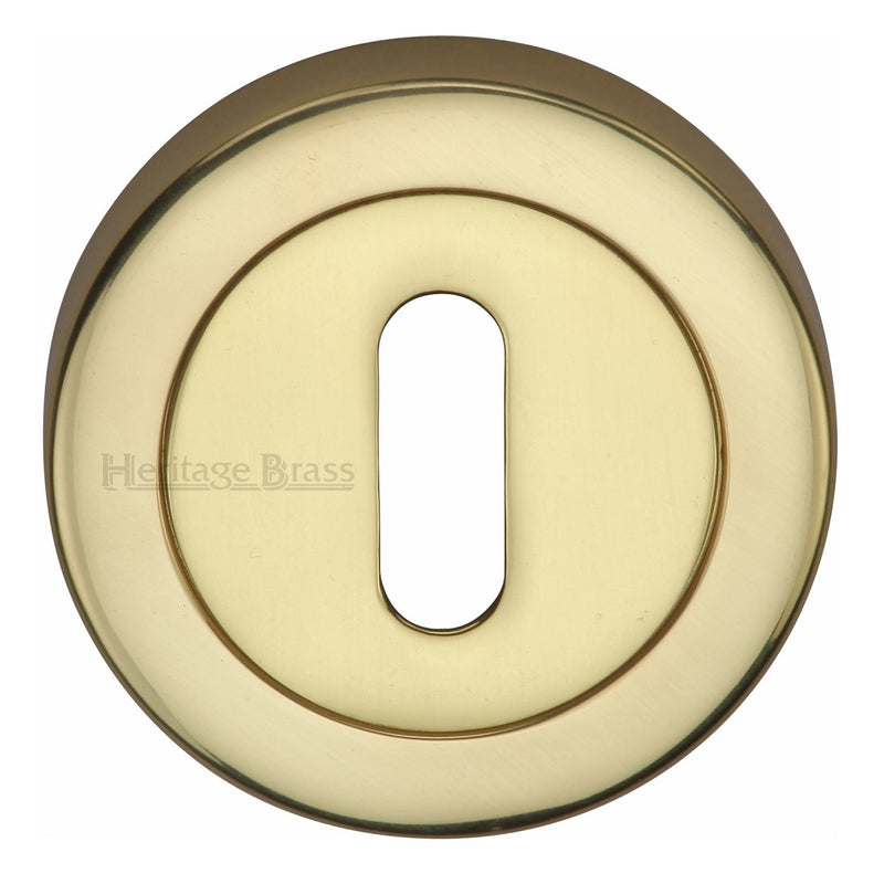 M.Marcus Lever Key Escutcheon 53mmØ - Polished Brass