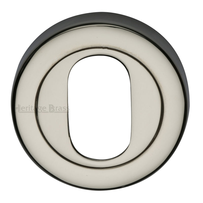 M.Marcus Oval Escutcheon 53mmØ - Polished Nickel