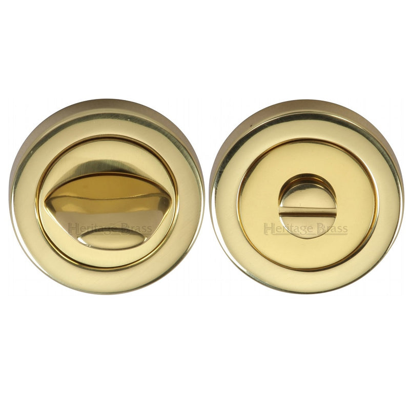 M.Marcus Contemporary Bathroom Turn & Release 53mmØ - Polished Brass