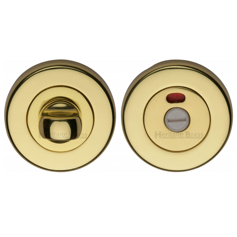 M.Marcus Indicator Bathroom Turn & Release 53mmØ - Polished Brass