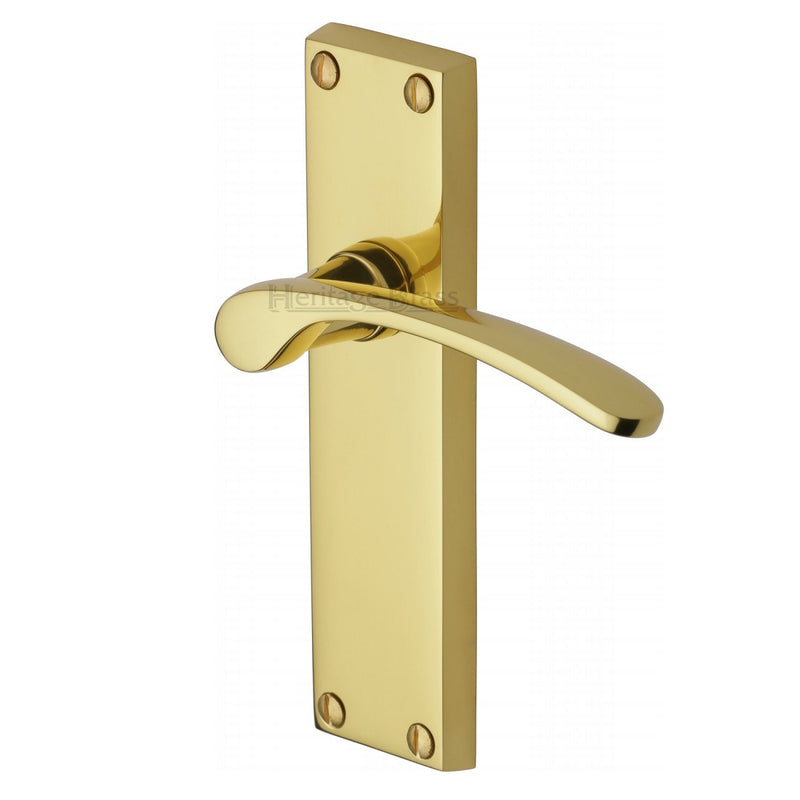 M.Marcus Sophia Latch Handles - Polished Brass