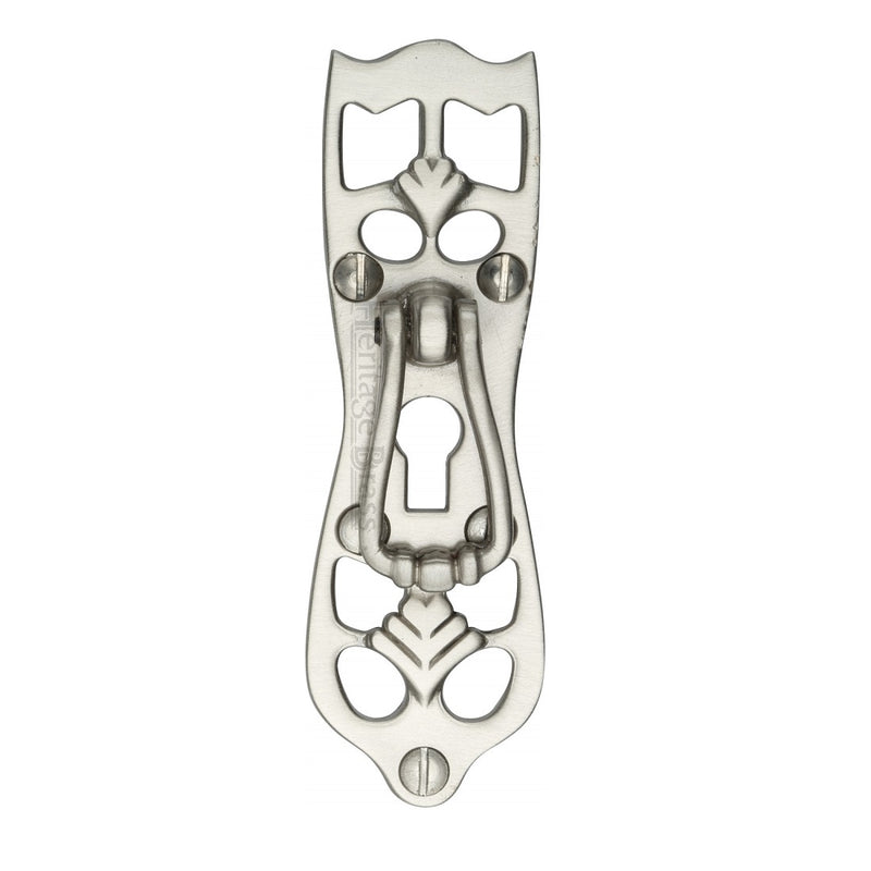 M.Marcus Ornate Cabinet Pull - Satin Nickel