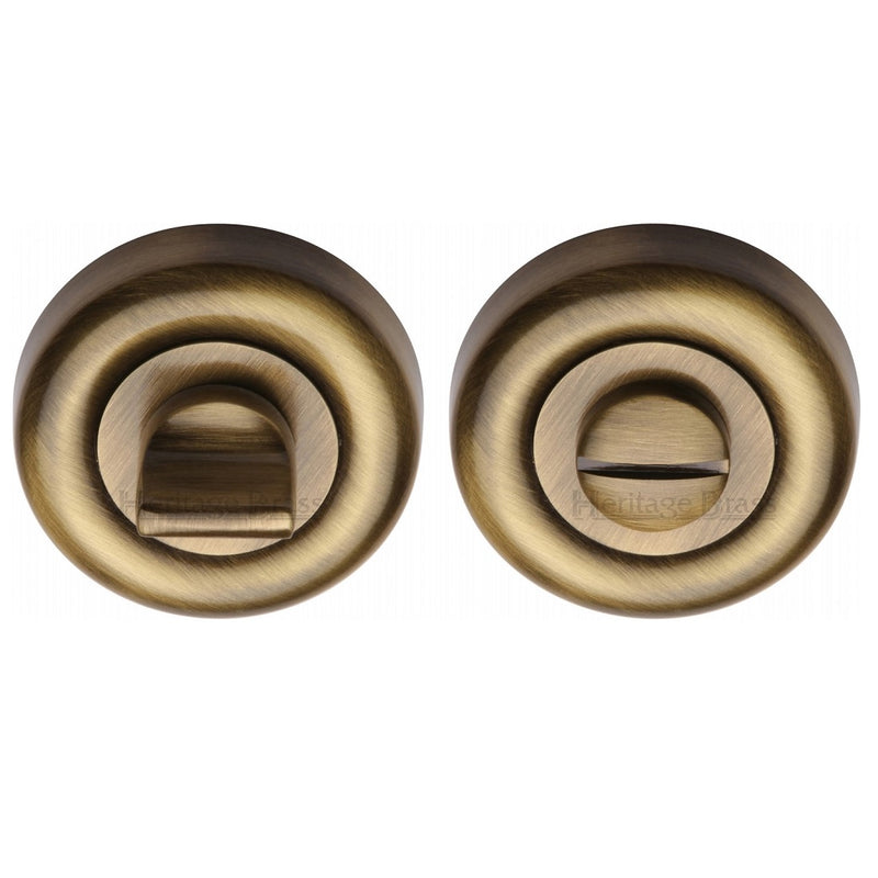 M.Marcus Colonial Bathroom Turn & Release 53mmØ - Antique Brass