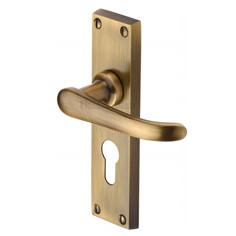 M.Marcus Windsor Euro Handles - Antique Brass