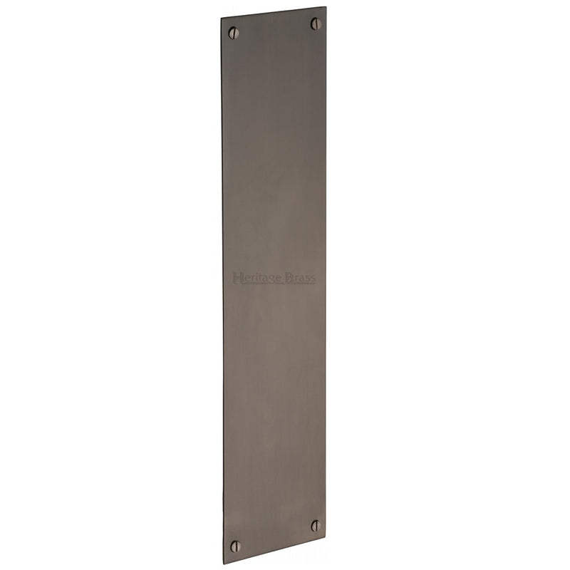 M.Marcus Finger Plate 305mm x 76mm - Matt Bronze