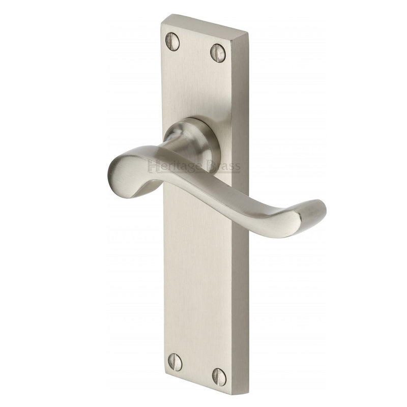 M.Marcus Bedford Latch Handles - Satin Nickel