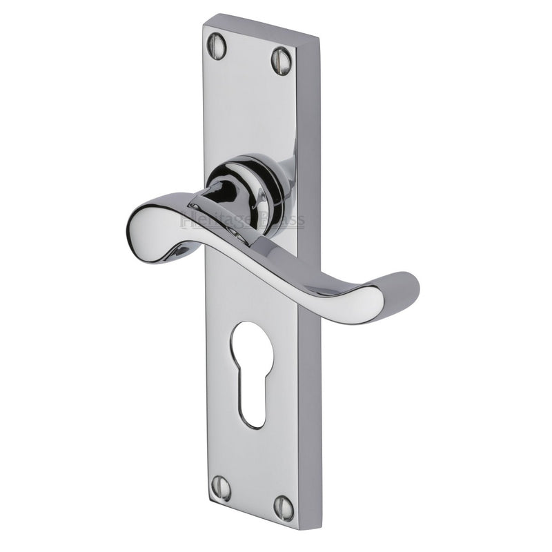 M.Marcus Bedford Euro Handles - Polished Chrome