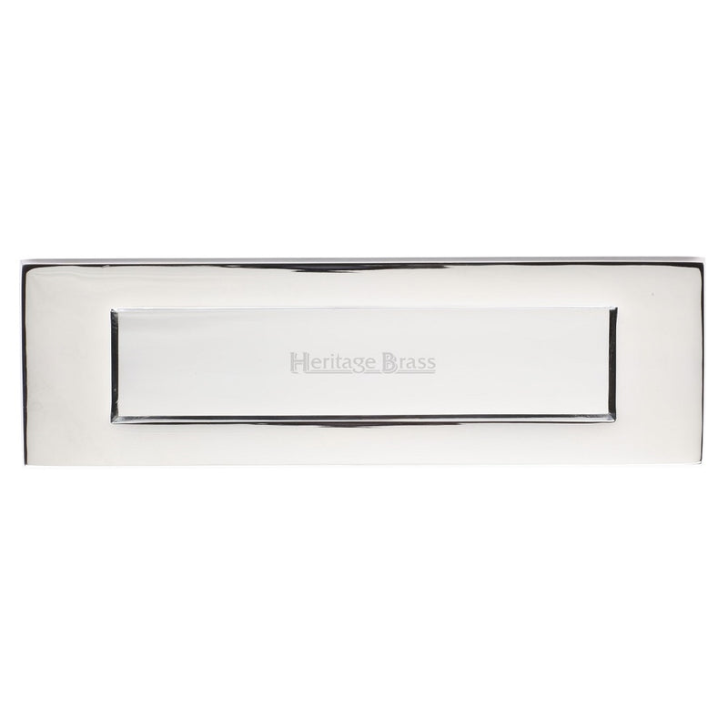 M.Marcus Letter Plate 254x79mm - Polished Chrome